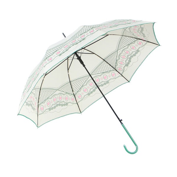 Promotional Japanese Style Automatic Stormproof Lady Stick Straight Umbrella