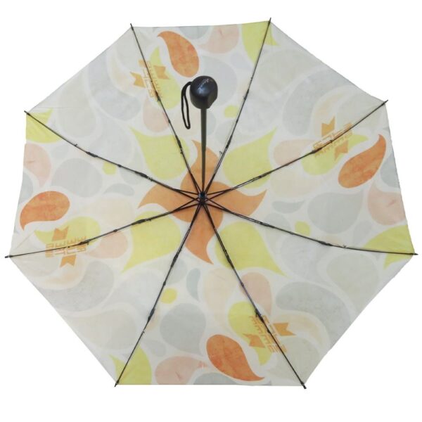 210T pongee fabric cute design portable coated metal frame umbrella