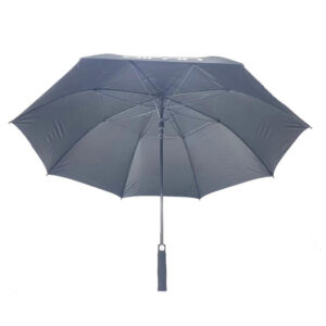 Pongee fabric Canopy with black UV coated Durable EVA handle golf Umbrella