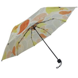 Popular nice design girls lady manual 3 fold full digital print rain umbrella custom promotional logo printing umbrella