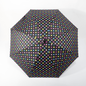 Wholesale Big Auto Open Golf Umbrella Promotional with Dotted Printed Pattern Umbrella