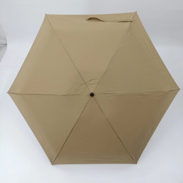 Windproof Travel Umbrella 5 Folding Easy to Carry Mini Umbrella for Girls