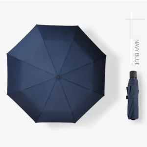 Pongee 3 Fold Manual Folding Umbrella Custom Logo Advertising Umbrella for Corporate Promotion Gifts