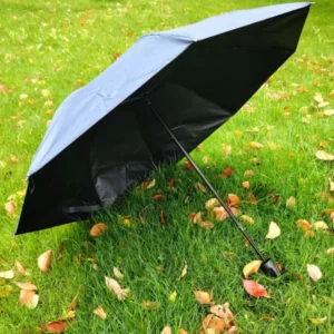 Wholesale Solid Color 3 Fold Umbrella Manual Hand Open Close 8 Bone Windproof Impact Cloth Waterproof Sun Rain Umbrella for Commercial Promotion